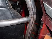 C4 Corvette Roll Cage Harness Bar Joint Passenger Side Rear Install